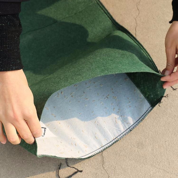 常规生态袋绿祥销售  抗紫外线绿化草籽生态袋 防止水土流失土工袋