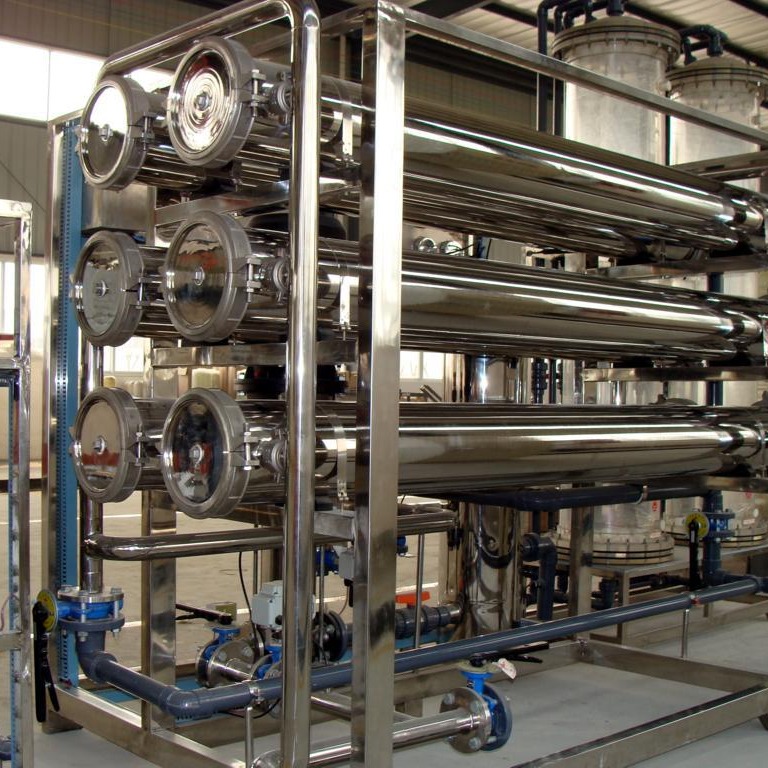 梁山华跃现货出售多台水处理设备，工业纯水设备 单双级反渗透纯水处理设备 纯化水设备。