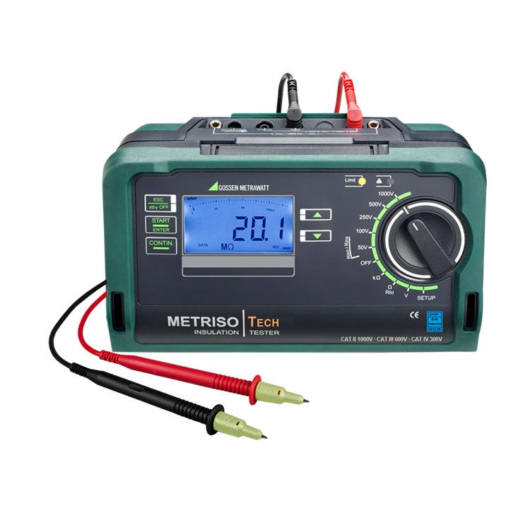 数字万用表测量电阻 电流万用表检测直流 电压万用表测试线路 METRISO INTRO GMC-I高美测仪