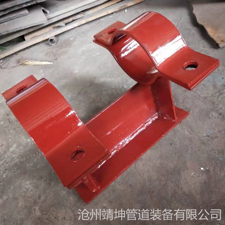 HT-1焊接型滑动管托 蒸汽管道蛭石隔热 滑动管托 靖坤厂家 可定制