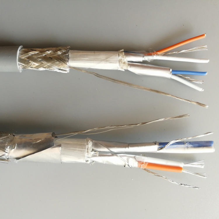 STP-120-2X2X0.2通讯电缆 天联牌 RS485 2X0.2 双屏蔽信号电缆