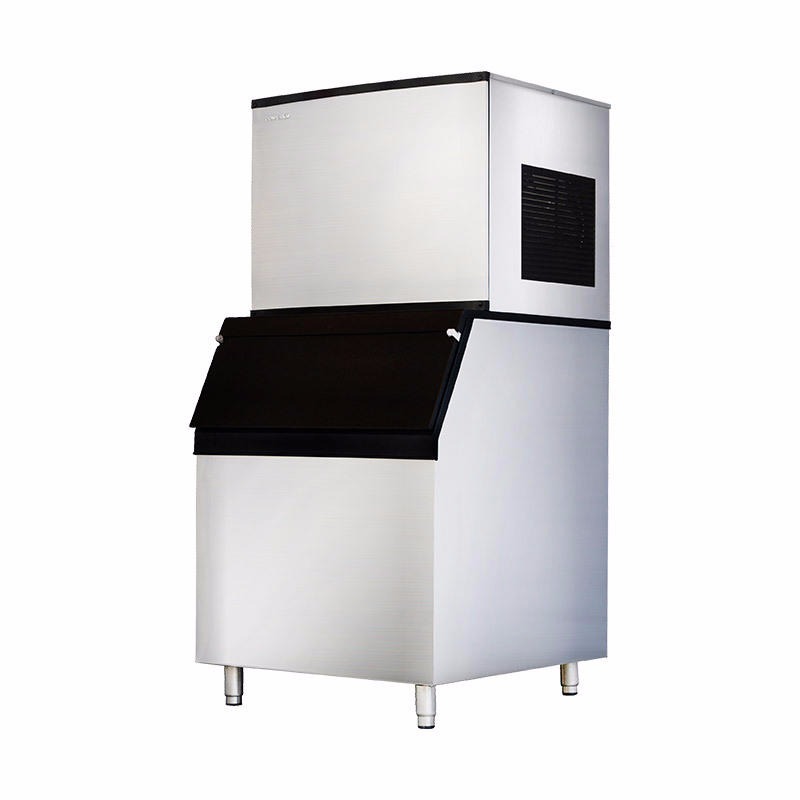 东贝制冰机 日产252公斤不锈钢外壳分体流水式制冰效率高产冰机