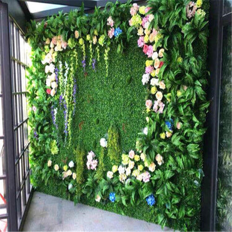 仿真植物墙 仿真绿植 人造植物墙 植物背景墙
