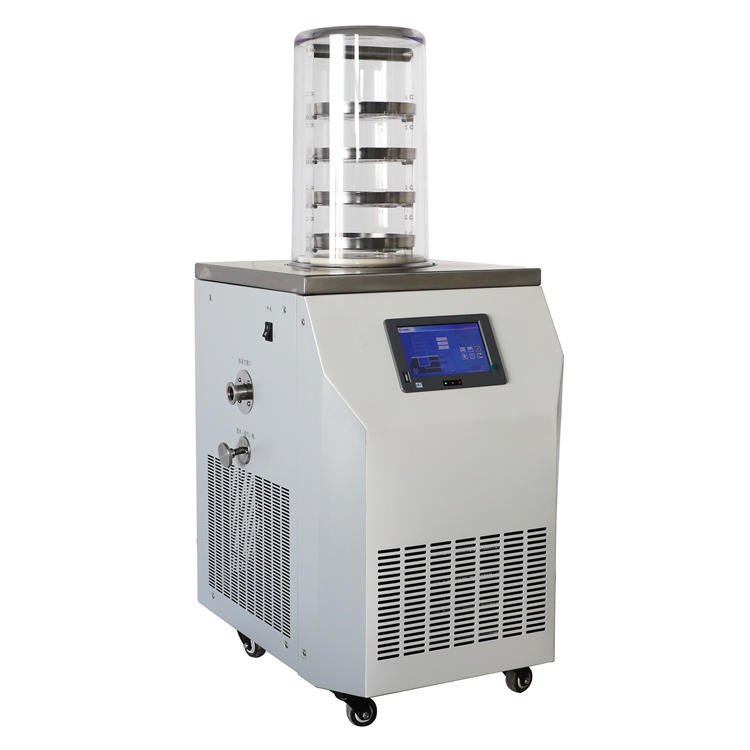 小型冻干机价格 LGJ-18生物冻干粉小型冻干机 实验室冷冻干燥机