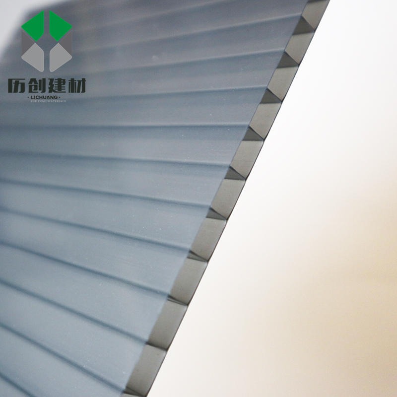 双层阳光板价 PC板加工 历创双层阳光板 PC阳光板、PC耐力板，聚碳酸酯板双层阳光板厂家 双层阳光板 9mm阳光板