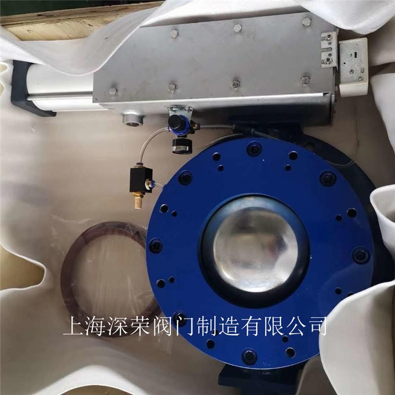 上海深荣 气动圆顶阀 气动排泥阀 可定制各种材质