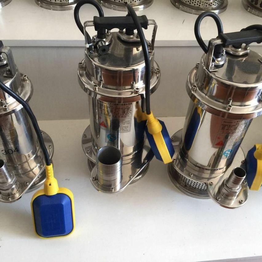 QDX10-16-0.75不锈钢潜水泵 浮球潜水泵 自动启停潜水泵