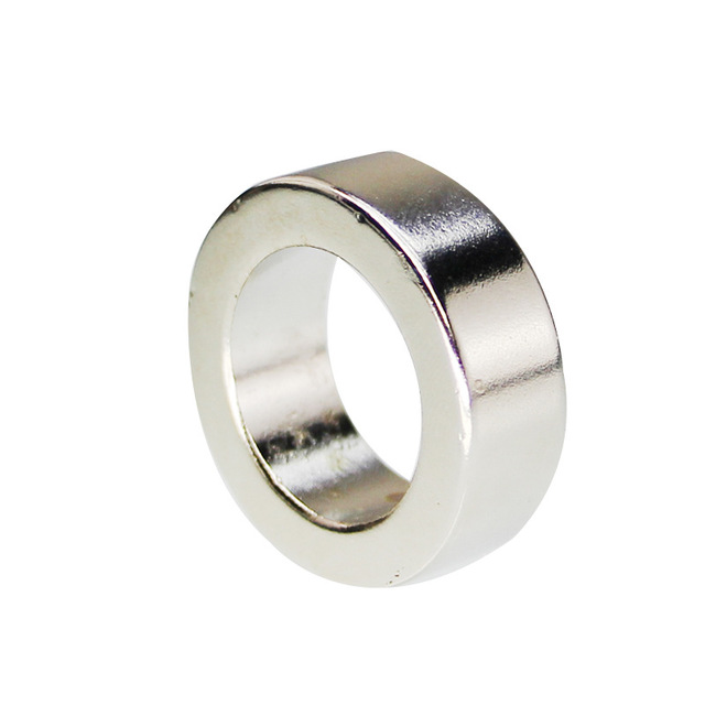 厂家直供钕铁硼环形强力磁铁  定做打孔磁铁环形磁铁圆型打孔强磁