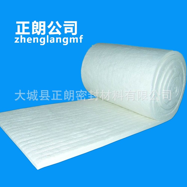 供应优质标准型硅酸铝针刺毯 窑炉管道专用硅酸铝纤维隔热保温棉