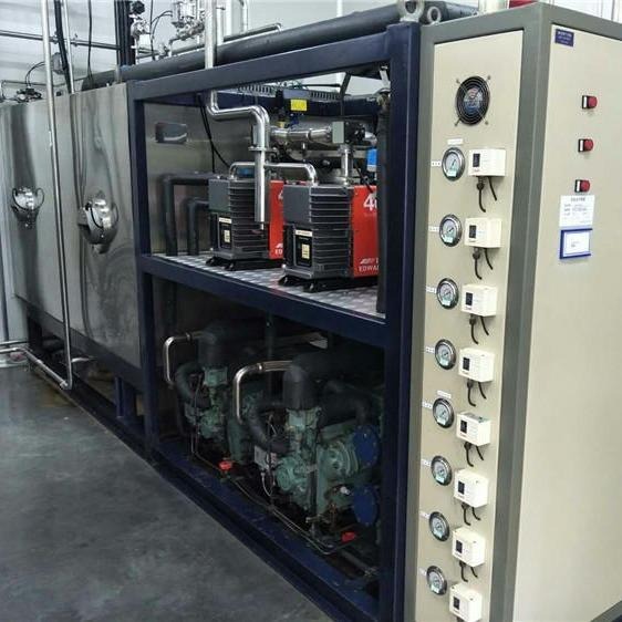 回收沸腾干燥机制药冻干机昌兴各种型号冻干机水产品冻干机