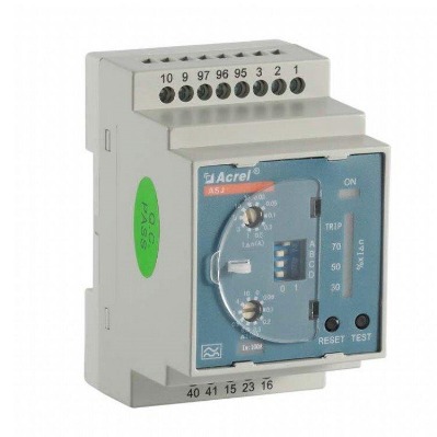 剩余电流动作继电器 安科瑞ASJ10-LD1A剩余电流监测接地保护适用TT和NT系统配电