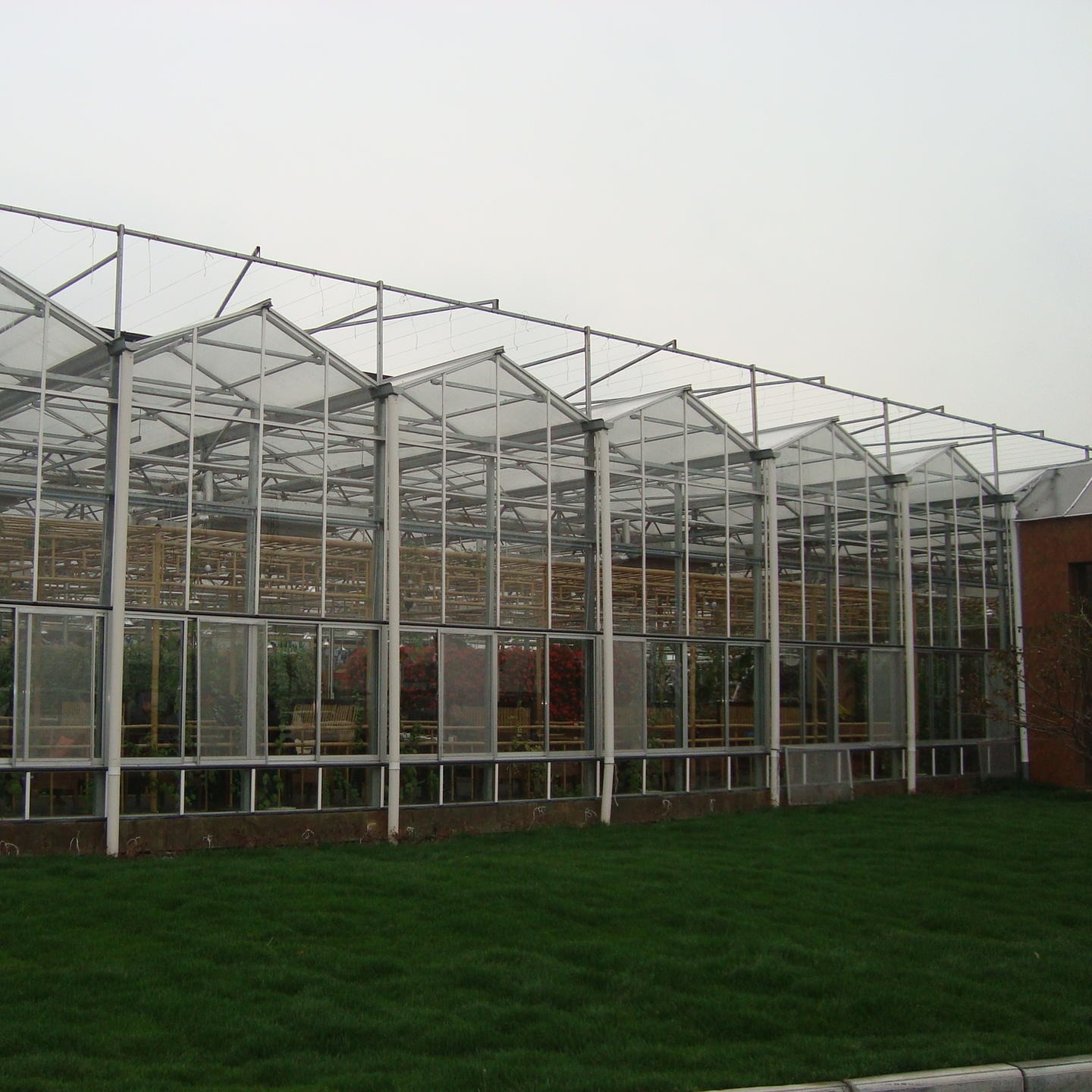 玻璃温室 生态玻璃大棚 玻璃温室大棚供应 博伟