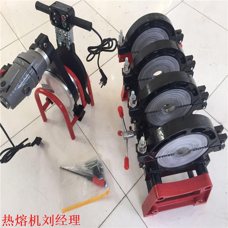 郑州pe管热熔机厂家 全自动pe焊机图片 山西250-90供热管道焊接机 pe管电熔机