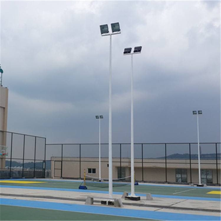 厂家定制12米高杆灯 户外防水防雷体育篮球场灯 广场球场灯路灯杆示例图7