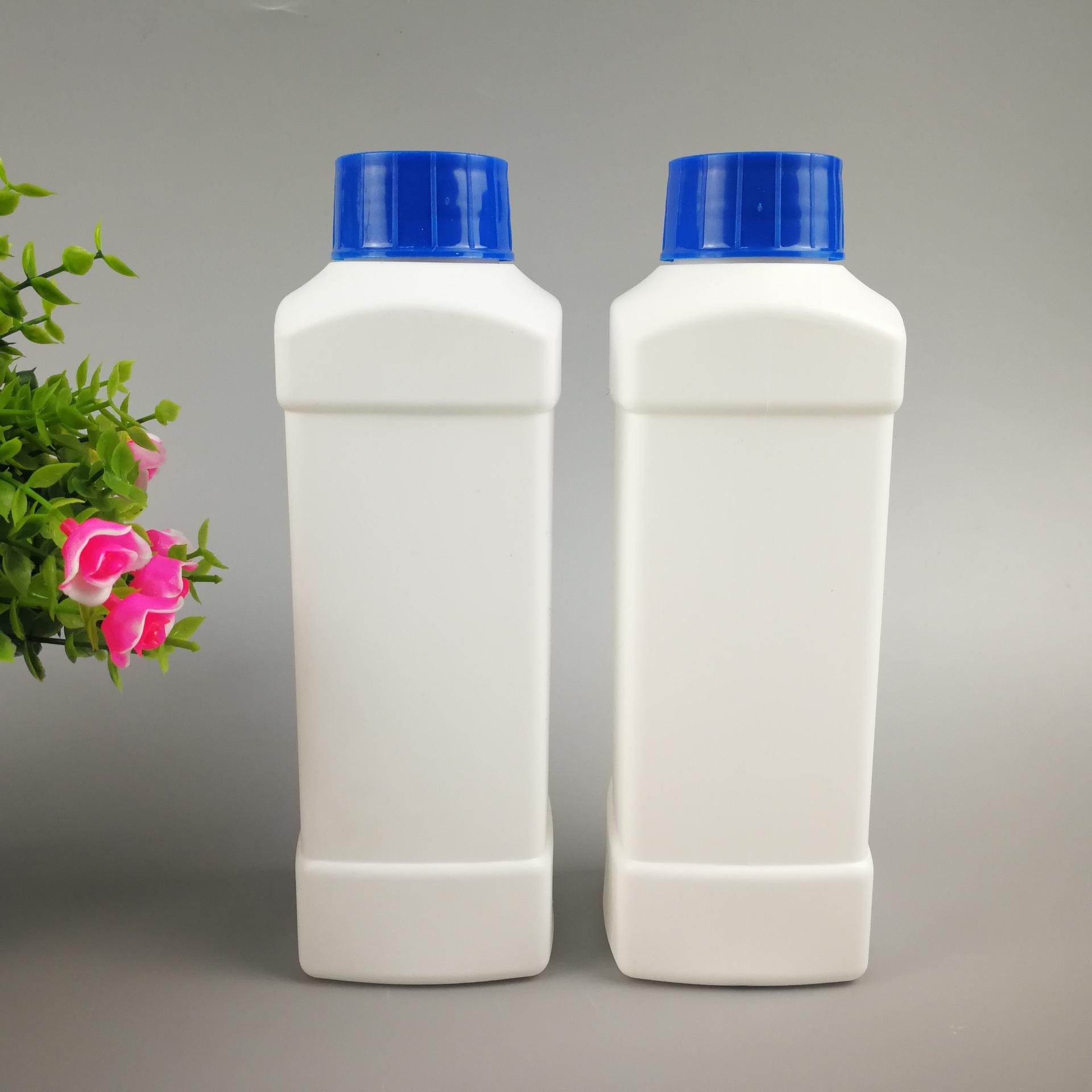 加工定制 1000ml 农药塑料瓶 1升方形洗衣液瓶子 化工分装瓶 包装塑料瓶子  外型设计 模具生产 欢迎采购