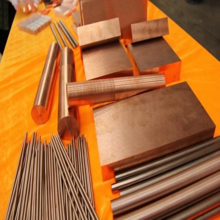 厂家销售w70高温不软化钨铜板 W75电极钨铜薄板