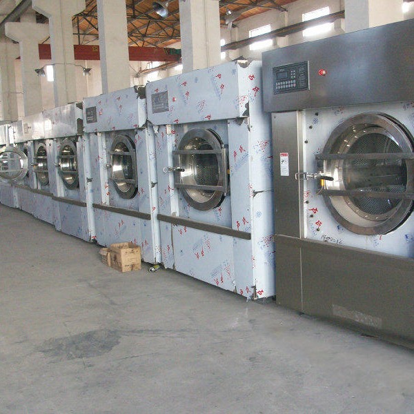 广西宾馆布草洗涤设备 XGQ-100大型工业水洗机和全自动烘干设备厂家直销