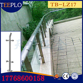 不锈钢立柱不锈钢楼梯栏杆制作安装实样效果图示例图5