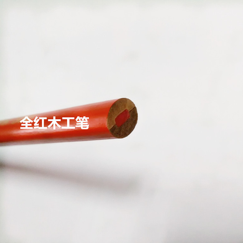 五金手动工具 红蓝木工笔、组合木工笔、木工专用笔 铅笔 木工笔示例图2
