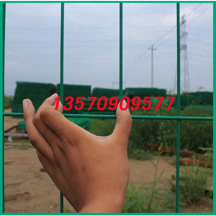 从化果园围栏网 阳江水塘防护网 优质现货双边丝护栏网销售示例图8