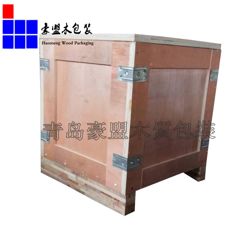 厂家生产货物免熏蒸出口木箱集装箱标准尺寸定制可免费打包送货示例图3