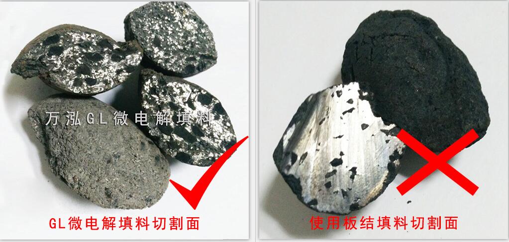 铁碳填料规格 潍坊铁碳填料GL填料应用示例图2