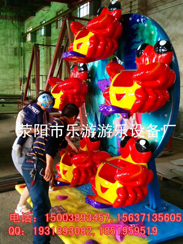 郑州乐游CQCB新款游乐设备公园游乐设施儿童充气堡示例图12
