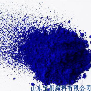 德州宝桐4382酞菁蓝BGS用于胶版印墨 金属装饰印墨 塑料着色示例图1