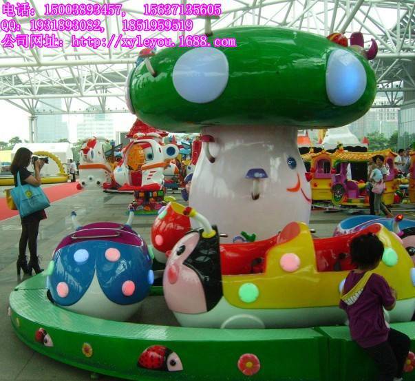 河南巩义瓢虫乐园游乐设备--儿童广场项目虫虫乐园示例图2