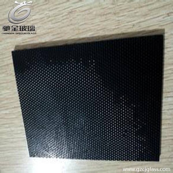 耐高温 黑色微晶玻璃 微晶面板 电磁炉微晶面板示例图2