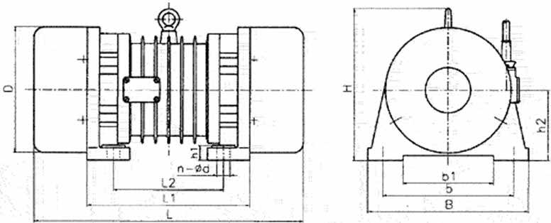 ZG636三相异步惯性振动电机 ZG振动电机,VB振动电机,XV振动电机,MV振动电机,TZD振动电机