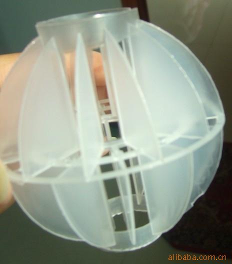多面空心球，废气处理填料球，河南空心球生产厂家示例图4