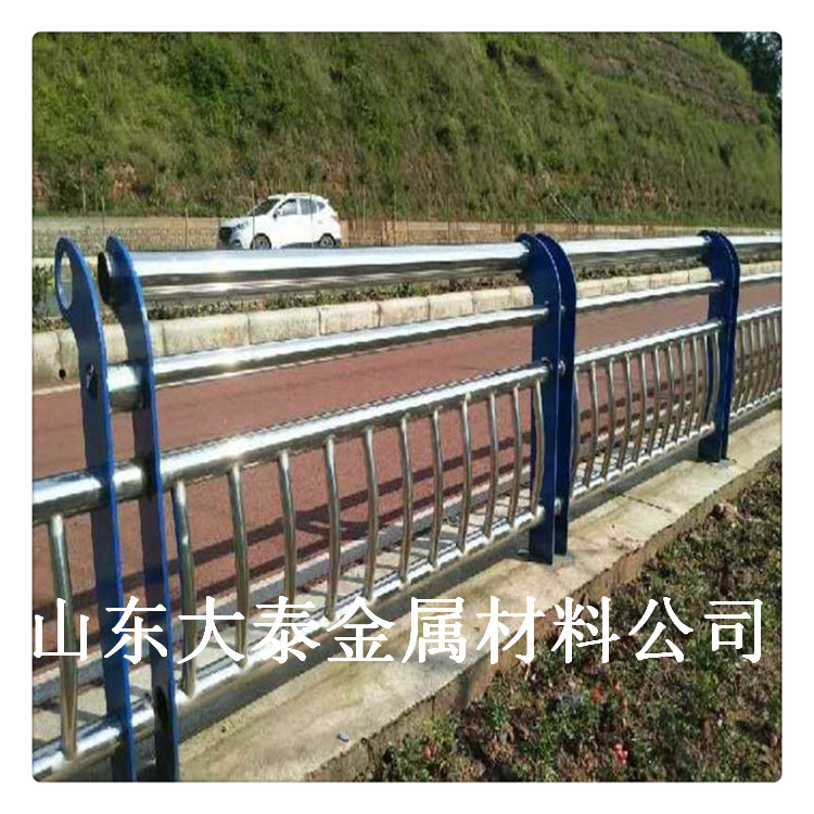 大泰按图定做 桥梁景观护栏 黑龙江304不锈钢景观栏杆