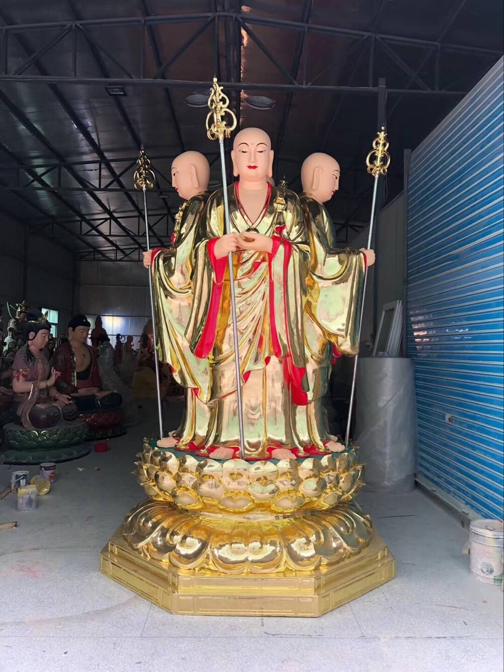 佛像 温州优质佛像厂家批发供应铸铜地藏王菩萨 铸铜地藏王菩萨 站像地藏王佛像