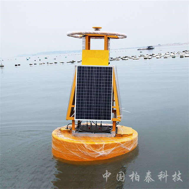 平潭县海洋水质监测浮标 气象水温监测站上来浮标定制图片
