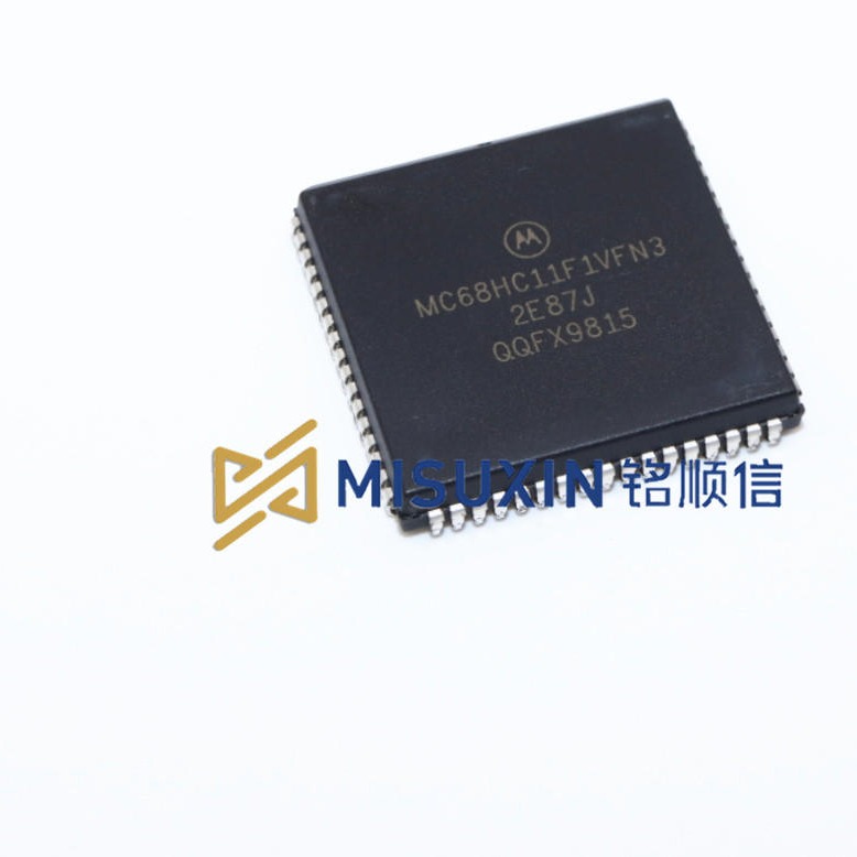 全新原装 MC68HC11F1VFN3 8位微控制器 PLCC68 芯片