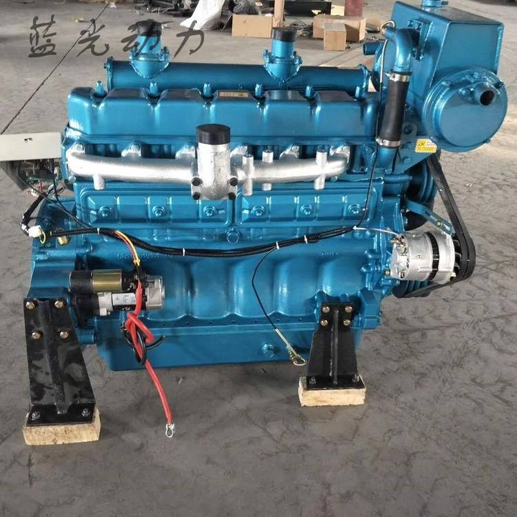 潍柴180马力R6105IZLC柴油机 6105海淡水交换器柴油机图片