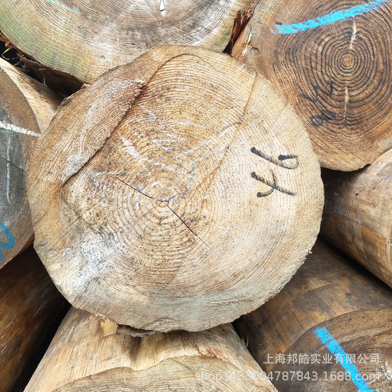 木材加工厂直销日本柳杉木方实木杉木条厂房改造杉木屋面板示例图8