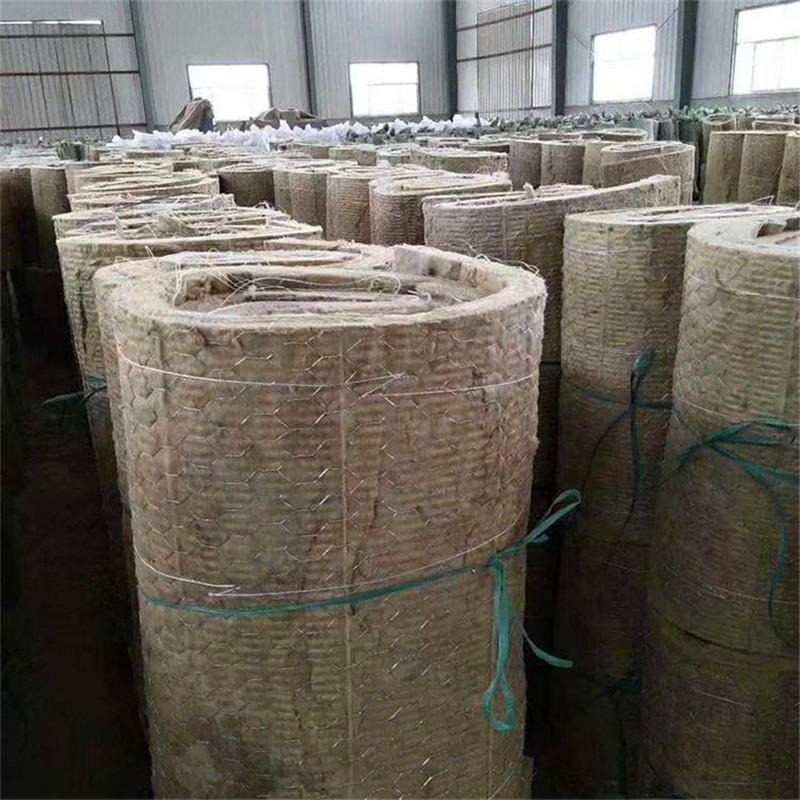 保温岩棉毡 岩棉铁丝网毡 嘉豪节能岩棉卷毡生产厂家