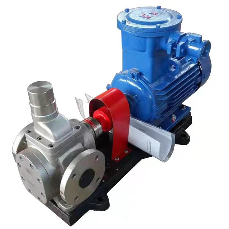 皓承泵业供应 YCB圆弧齿轮泵 YCB10-0.6 原油输送泵 低噪音高压力齿轮泵
