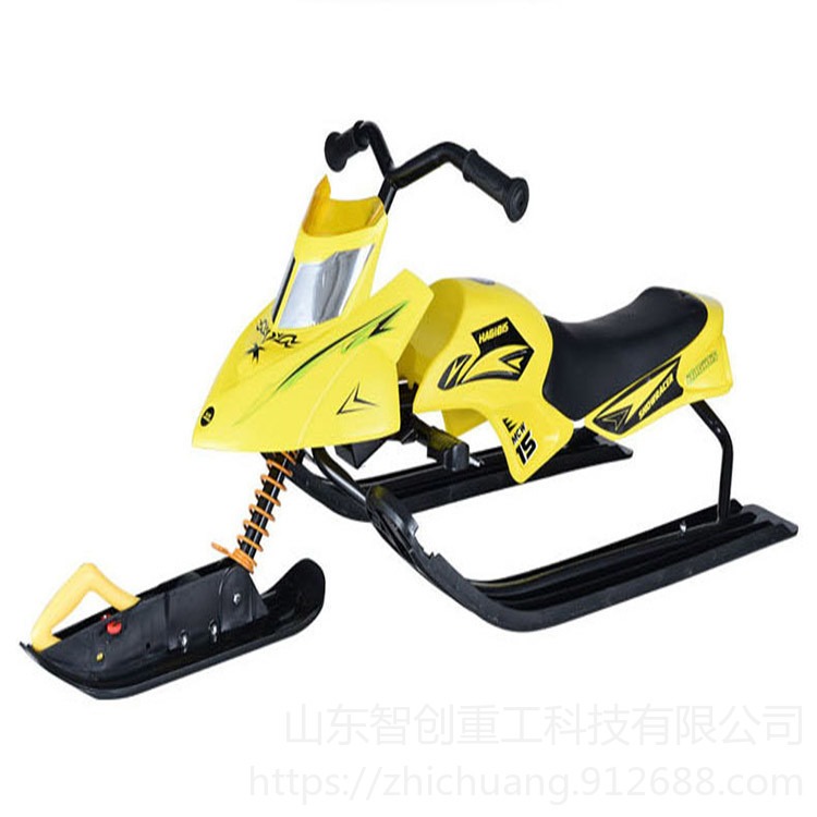 智创ZC-1  儿童滑雪车 亲子滑雪车 带刹车雪橇 多功能雪橇车 冰车用途
