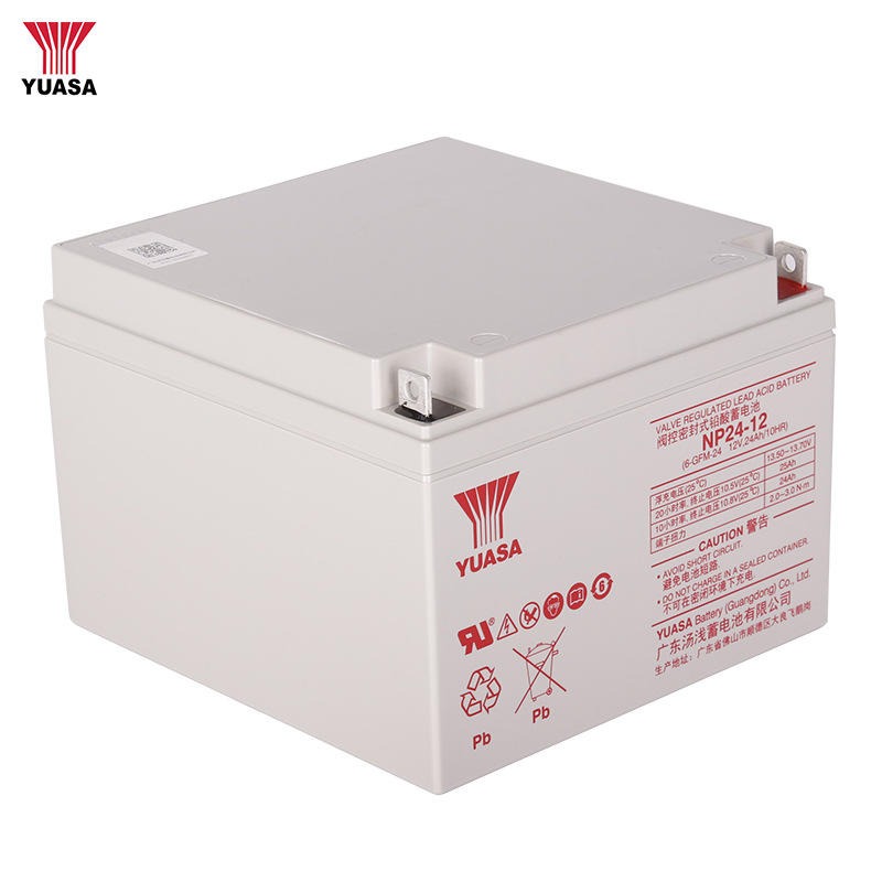 厂家直销YUASA汤浅蓄电池NP24-12 12V24AH 铅酸免维护蓄电池 UPS电源直流屏应急电源专用 现货供应