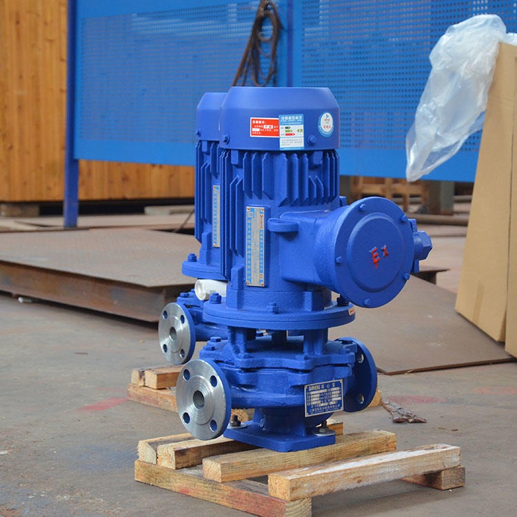 贝德IRG65-150 热水管道泵  立式热水循环离心泵  单级离心泵图片