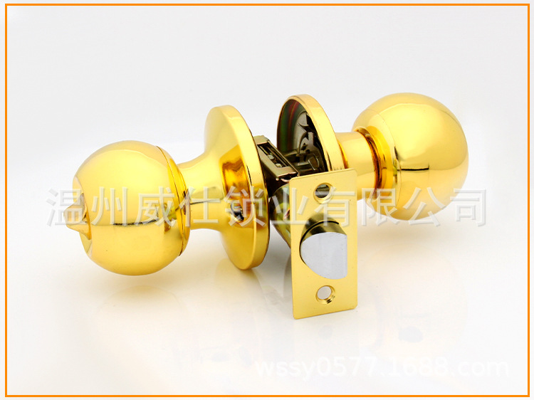 厂家直销 607GP 三杆球形锁 房门 浴室 通用锁 优质厂家 五金锁具示例图7