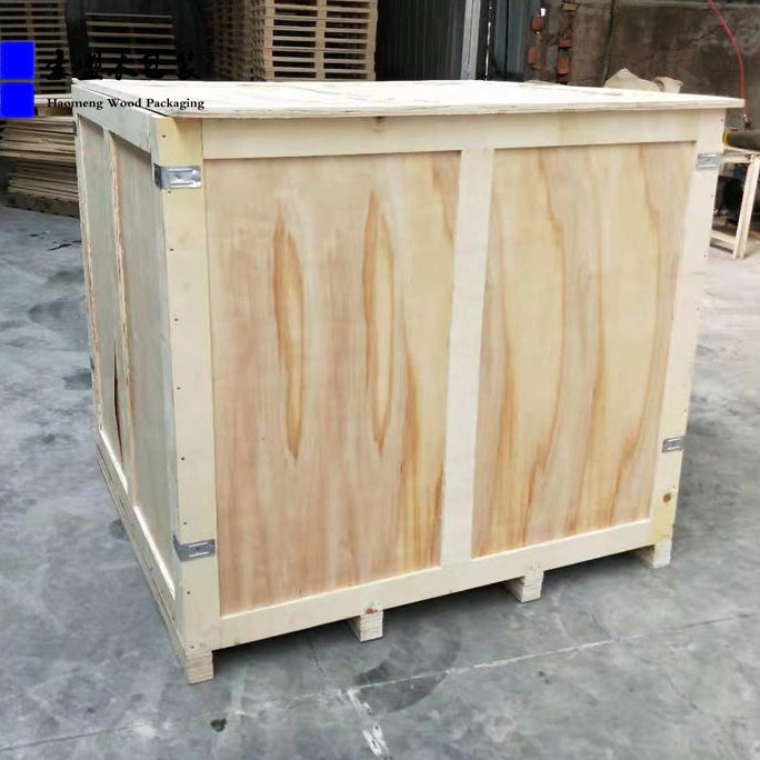 木包装箱厂家定制批发胶合板木箱造型美观承重高不易变形