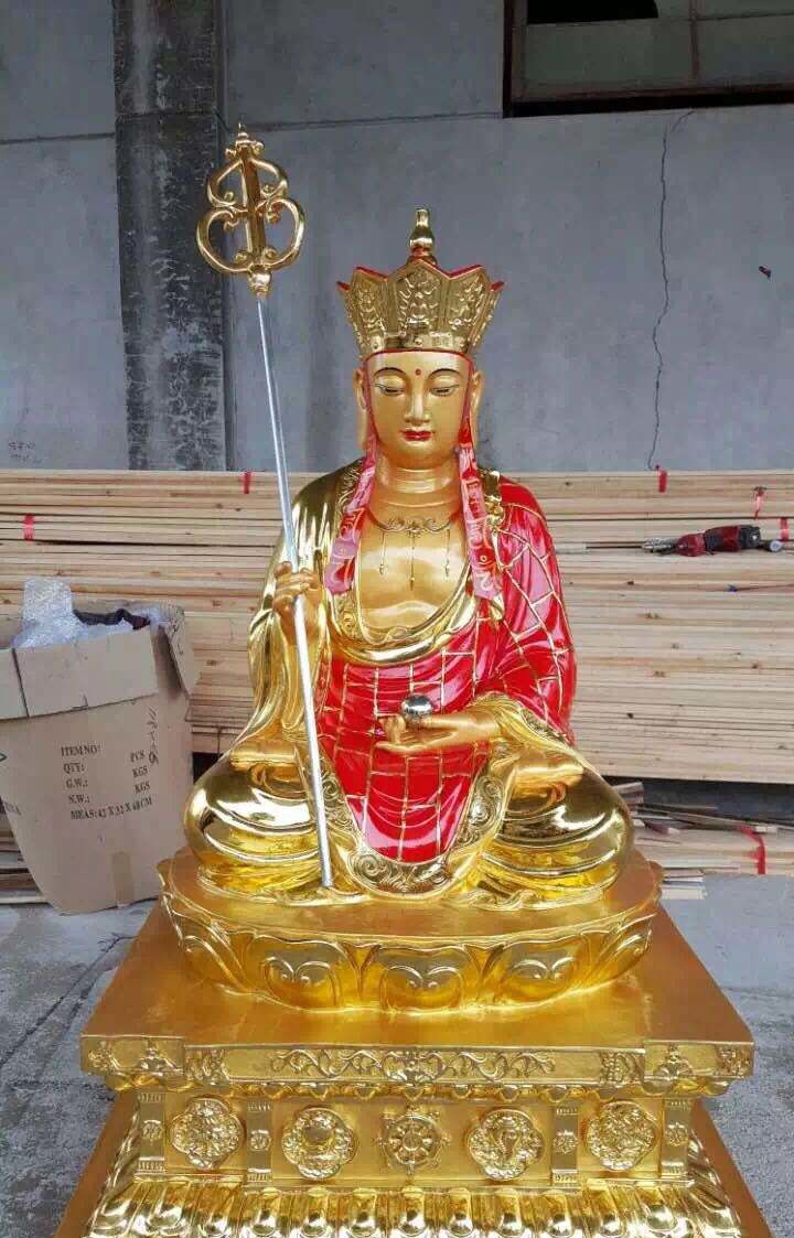 佛像 本厂专业生产精品铸铜地藏王菩萨 树脂地藏王佛像 站像地藏王佛像