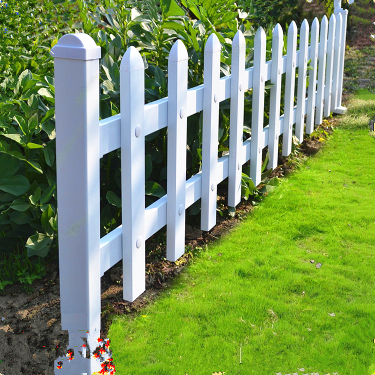花草绿化护栏pvc塑料护栏厂家佳星pvc厂区护栏pvc栏杆护栏