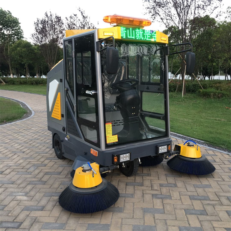 电动新能源扫地机 新能源电动小型扫路车 宏园 公园电动扫路车厂家