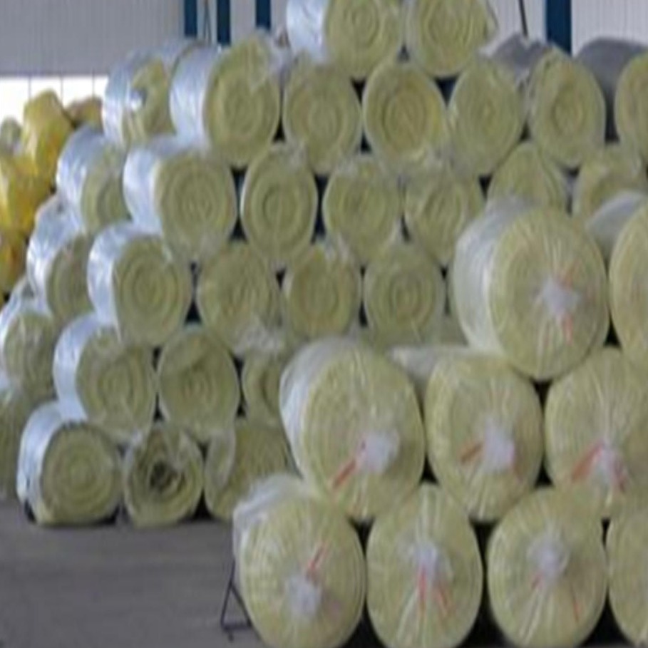 生产 憎水玻璃棉卷毡  70厚玻璃棉卷毡  高密度玻璃棉卷毡 金普纳斯 质量保障