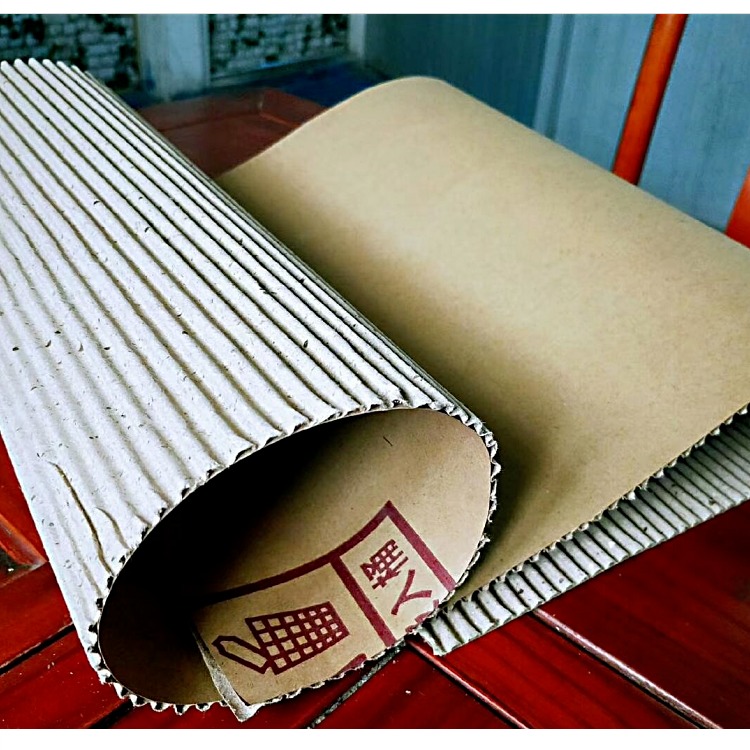 展飞板式家具包装纸皮 瓦楞卷纸打包纸卷1.2M宽/1.4M 1.6M全国发货见坑纸图片